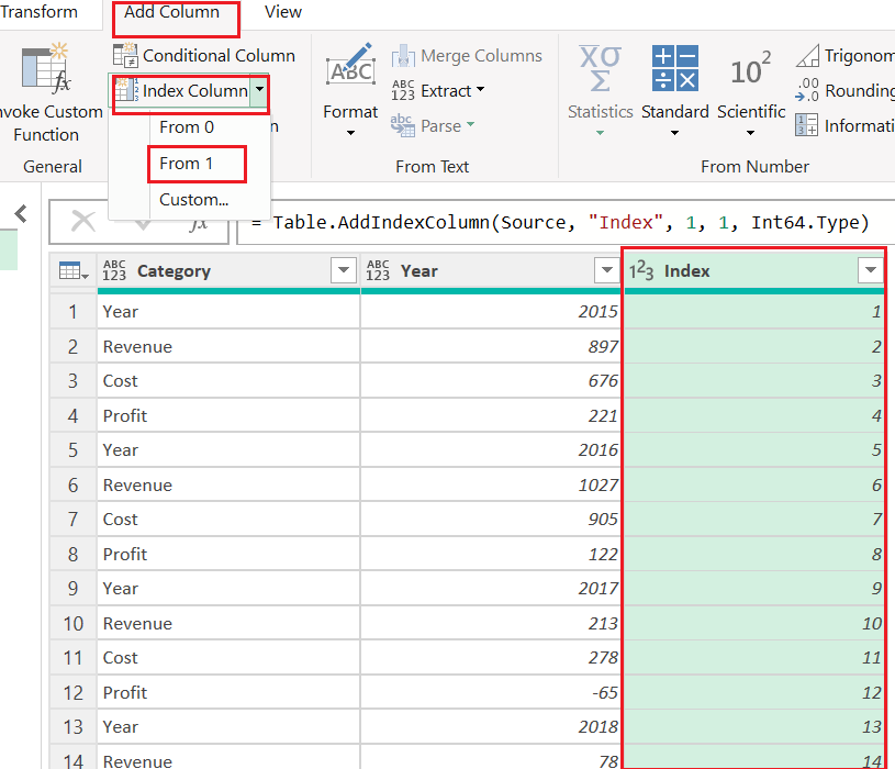 Inserting a Sequence 1,1,1,2,2,2,3,3,3,4,4,4....- Power Query - Tips ...